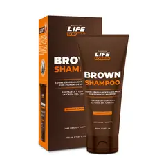 LIFE FOR MEN - Brown Shampoo Cubrimiento de Canas 150ml
