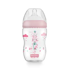 FISHER PRICE - Biberón First Moments 4M+ 330 Ml - 11 Oz Rosa