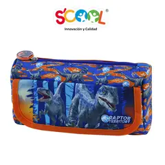 SCOOL - Cartuchera Tela Grande Ranger Jurassic