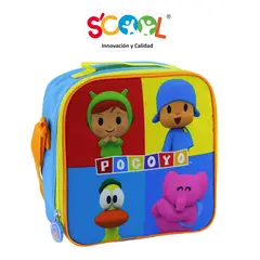 SCOOL - Lonchera Tela Cuadrada Ranger Pocoyo