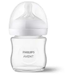 PHILIPS AVENT - Biberón Natural 3.0 Vidrio 120Ml - 4Oz Avent