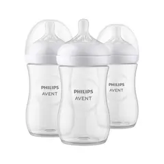 AVENT - Biberón Natural 3.0 Triple Pack 260 Ml - 9Oz