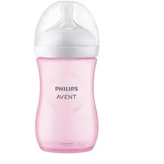 PHILIPS AVENT - Biberón Natural 3.0 Rosado 260 Ml - 9Oz Avent