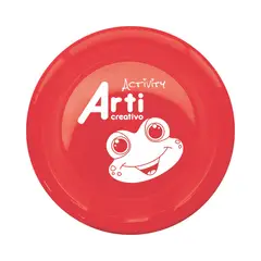 ARTI CREATIVO - Frisbee 23 Cm Rojo Arti