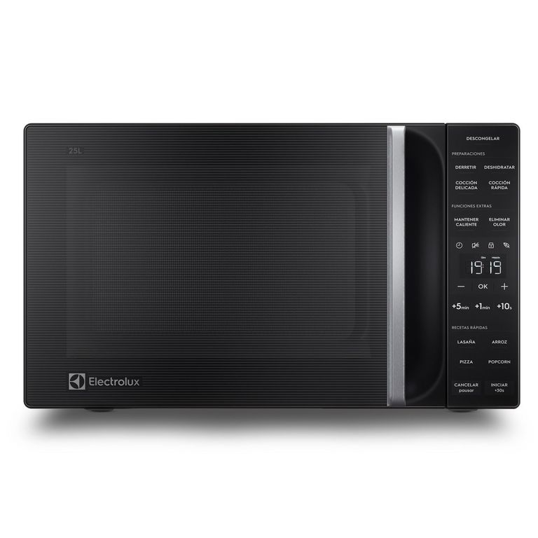 Microondas Negro Freestanding Eléctrico 25L EMDY25S2MXB