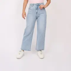 KAYRA POBLET - Jean Wide Leg Tiro Alto Mujer Kayra Poblet.