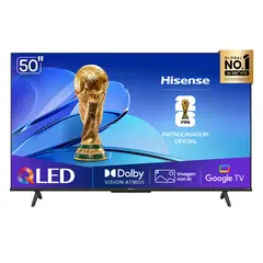 HISENSE - Televisor Qled 50 50q6n 4k Google Tv