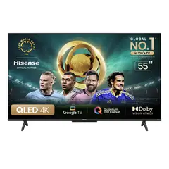 HISENSE - Televisor Qled 55 55q6n 4k Google Tv