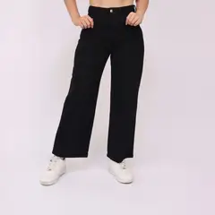 KAYRA POBLET - Jean Wide Leg Tiro Alto Mujer