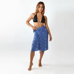 PANTAI - Pareo Griego Azul
