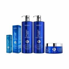 RADIANT - Set de Tratamiento Para Cabello Liso Post Liss 1 LT Professional