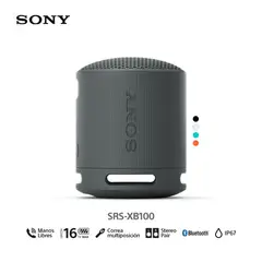 SONY - Parlante Bluetooth SRS-XB100 Portátil Waterproof