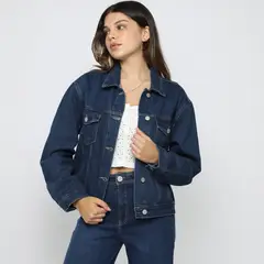 SYBILLA - Casaca de Jean Mujer