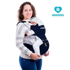 MONCHITOS - Canguro Con Asiento Azul