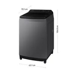 SAMSUNG - Lavadora EcoBubble 17KG Gris WA17CG6441BDPE