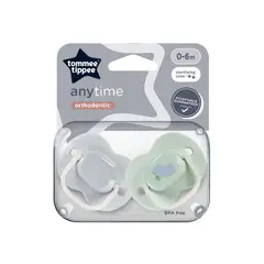 TOMMEE TIPPEE - Chupones Anytime 0-6m Niño