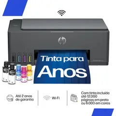 HP - Impresora Multifuncional Smart Tank 581 Wi-Fi Color, App