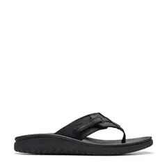 CLARKS - Sandalias Hombre Wesley Sun Black L Negro
