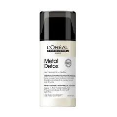 LOREAL PROFESSIONNEL - Termoprotector En Crema Para Peinar Metal Detox Para Todo Tipo De Cabello 100Ml