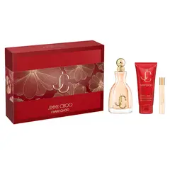 JIMMY CHOO - Set I Want Choo Eau De Parfum 100 Ml + Body Lotion 100 Ml + Eau De Parfum 7.5 Ml Mujer
