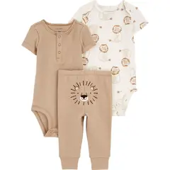 CARTER'S - Conjunto 3 Piezas Bebé Niño Algodón Carters
