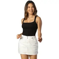 FORDAN JEANS - Falda Short Algodón Mujer