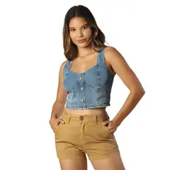 FORDAN JEANS - Short Algodón Mujer
