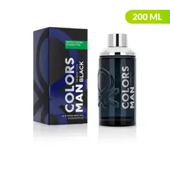 BENETTON - Eau De Toilette Colors Black 200 Ml Floral-Frutal