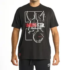 UMBRO - Polo Estampado Deportivo Hombre