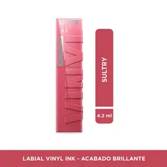 MAYBELLINE - Labial Vinyl Ink Pink Sultry - Pink Mash-up