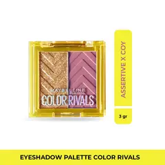 MAYBELLINE - Paleta De Sombras Color Rivals Shadow Duo Assertive X Coy
