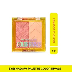 MAYBELLINE - Paleta De Sombras Color Rivals Shadow Duo Extra X Lowkey