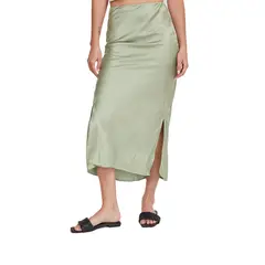 FINDING MAGNOLIA - Falda 100% Seda Mujer