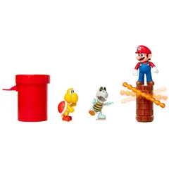 NINTENDO - Figura Super Mario Diorama De Nube 2.5"