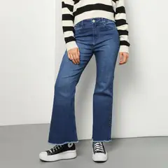 SYBILLA - Jean Flare Algodón Mujer Sybilla.