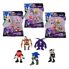 SONIC - Figuras De Acción Pack x5 7cm Surtido