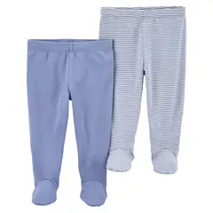 CARTER'S - Pantalón Bebé Niño Pack X2 Algodón Carters