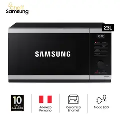SAMSUNG - Microondas 23 Lts - Acero Inoxidable