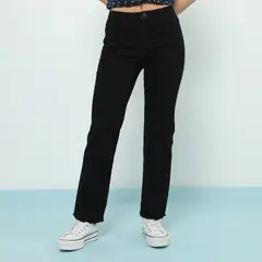 AMERICAN ABBEY - Jean Straight Tiro Alto Mujer