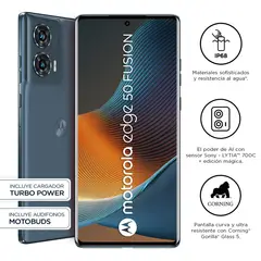 MOTOROLA - Moto Edge 50 Fusion + Buds