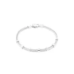 BALIQ - Pulsera Donas Plata 925