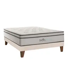 DROM - Cama Europea Fred Beige 2Plz