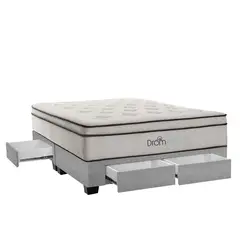 DROM - Cama con Cajones Fred Gris King