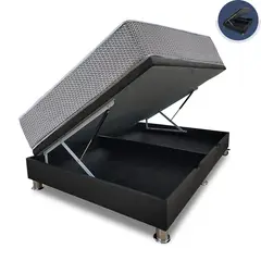 DRIMER - Cama Boxet Pocket Novo 2 Plz + 2 almohadas + Protector