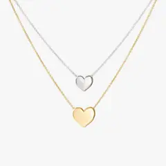 ADRIA - Collar Emma 2 Plata Amarillo