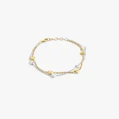 ADRIA - Pulsera Daria Plata Amarillo