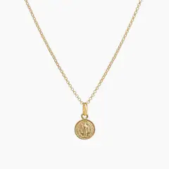 ADRIA - Collar San Benito Plata Amarillo