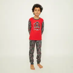 PALMERS - Pijama Largo Kids Niño Micropolar