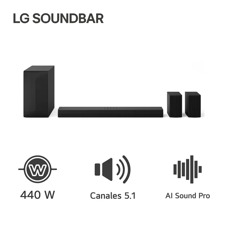 Soundbar S60TR 440W Bluetooth AI Sound Pro