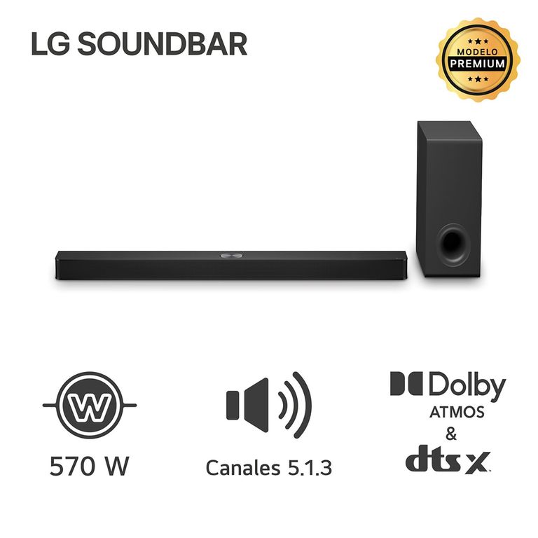 Soundbar S90ty 570w Bluetooth Dolby Atmos (2024)